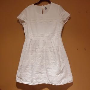 White babydoll dress